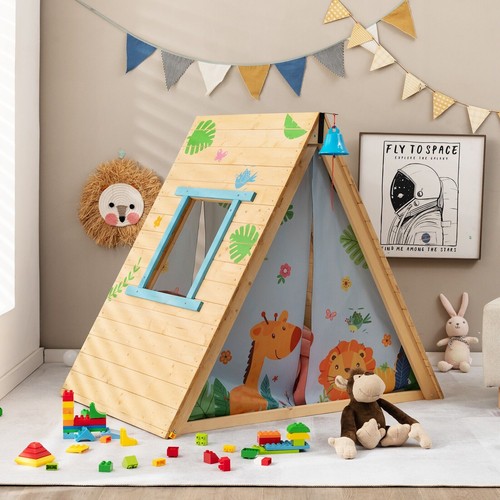 Wooden hideaway play - wooden,