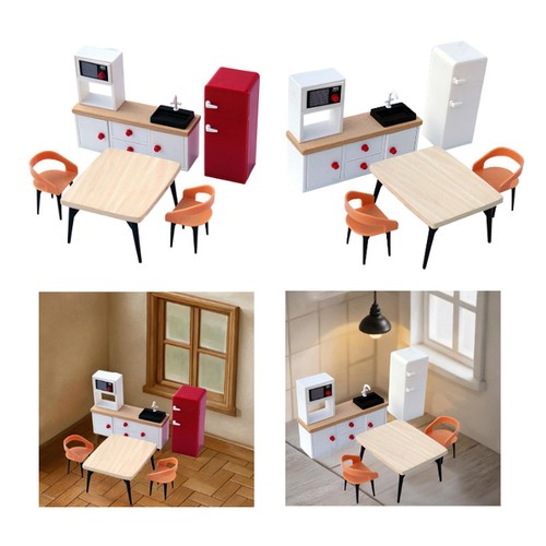 Dollhouse furniture set - dollhouse,