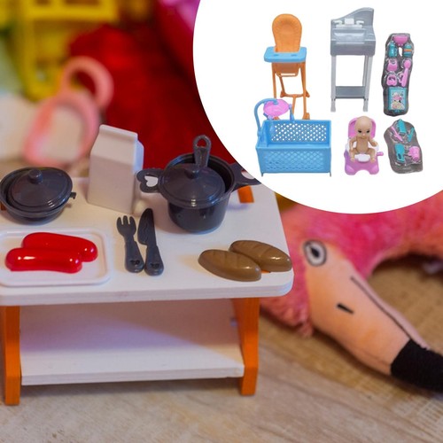 Baby doll accessories set - baby,
