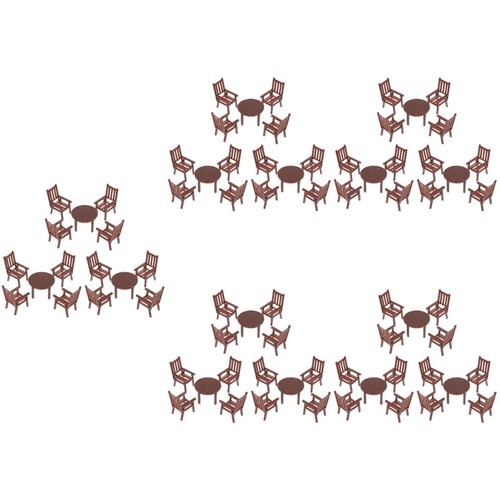 Brown plastic miniature - plastic,