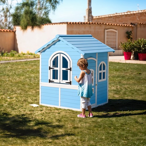 Kids playhouse with door and - door,