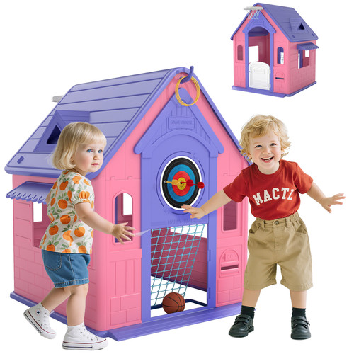Playhouse pink 124h x132l - pink,