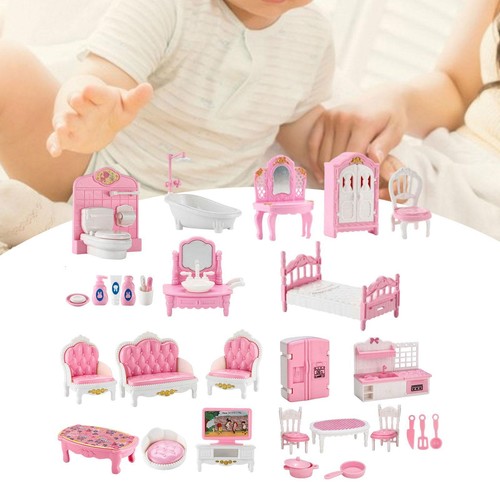 22x dollhouse furniture - dollhouse, set