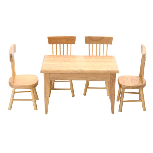 Children mini wood desk chair - children,