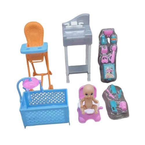 Baby doll accessories set - baby,