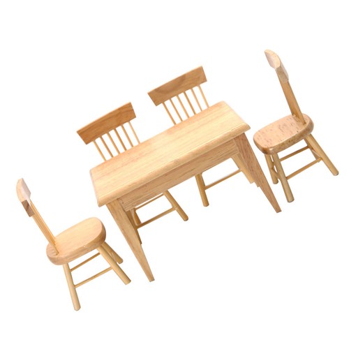 Ivory mini wood furniture set - mini,